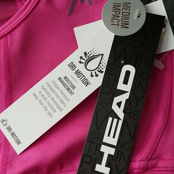 𝅺HEAD Workout Top Sports Bra Yoga Training - Picture 6 of 7